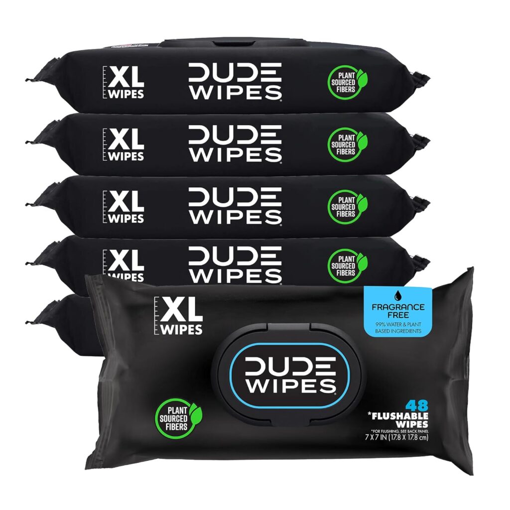 DUDE Wipes - Flushable Wipes