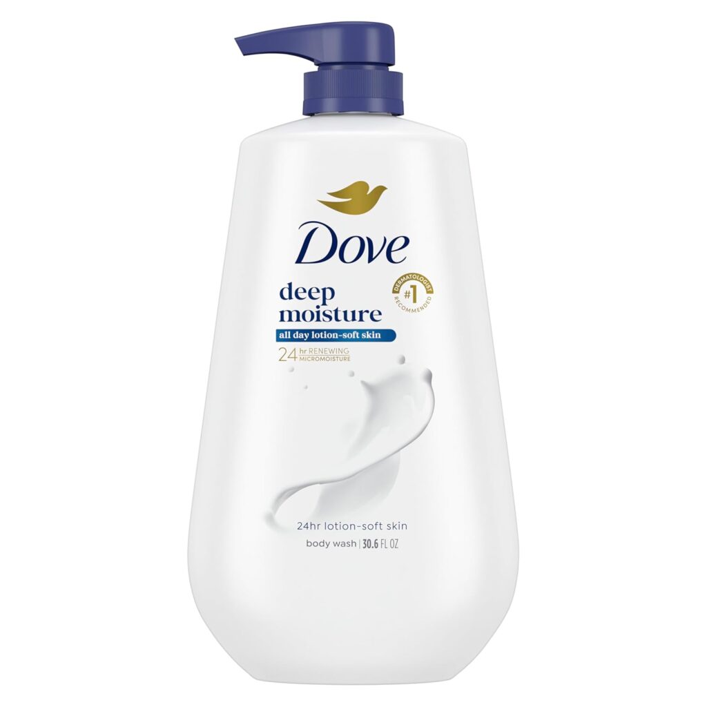 Dove Body Wash Deep Moisture for 24hr Lotion