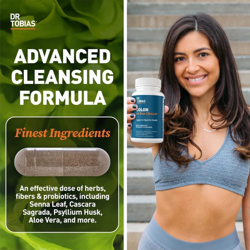 Dr. Tobias Colon14 Day Cleanse, Advanced Gut Cleanse Detox for Women & Men