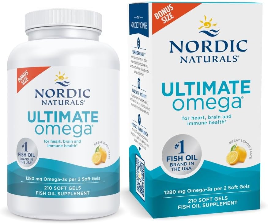 Nordic Naturals Ultimate Omega, Lemon Flavor