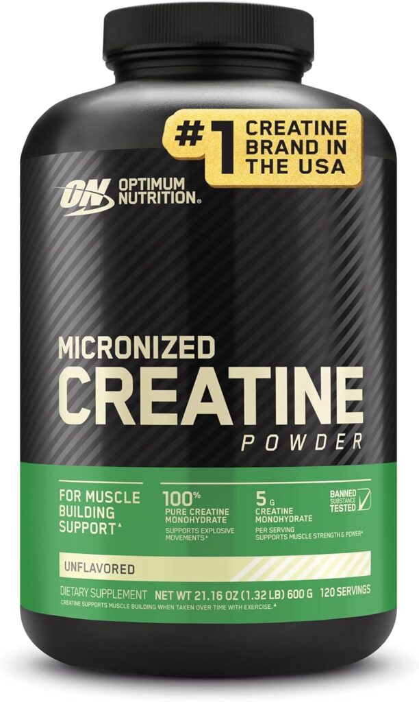 Optimum Nutrition Micronized Creatine Monohydrate Powder