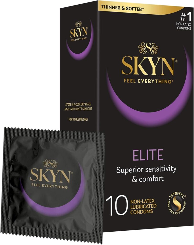 SKYN Elite Ultra-Thin Lubricated Latex-Free Condoms