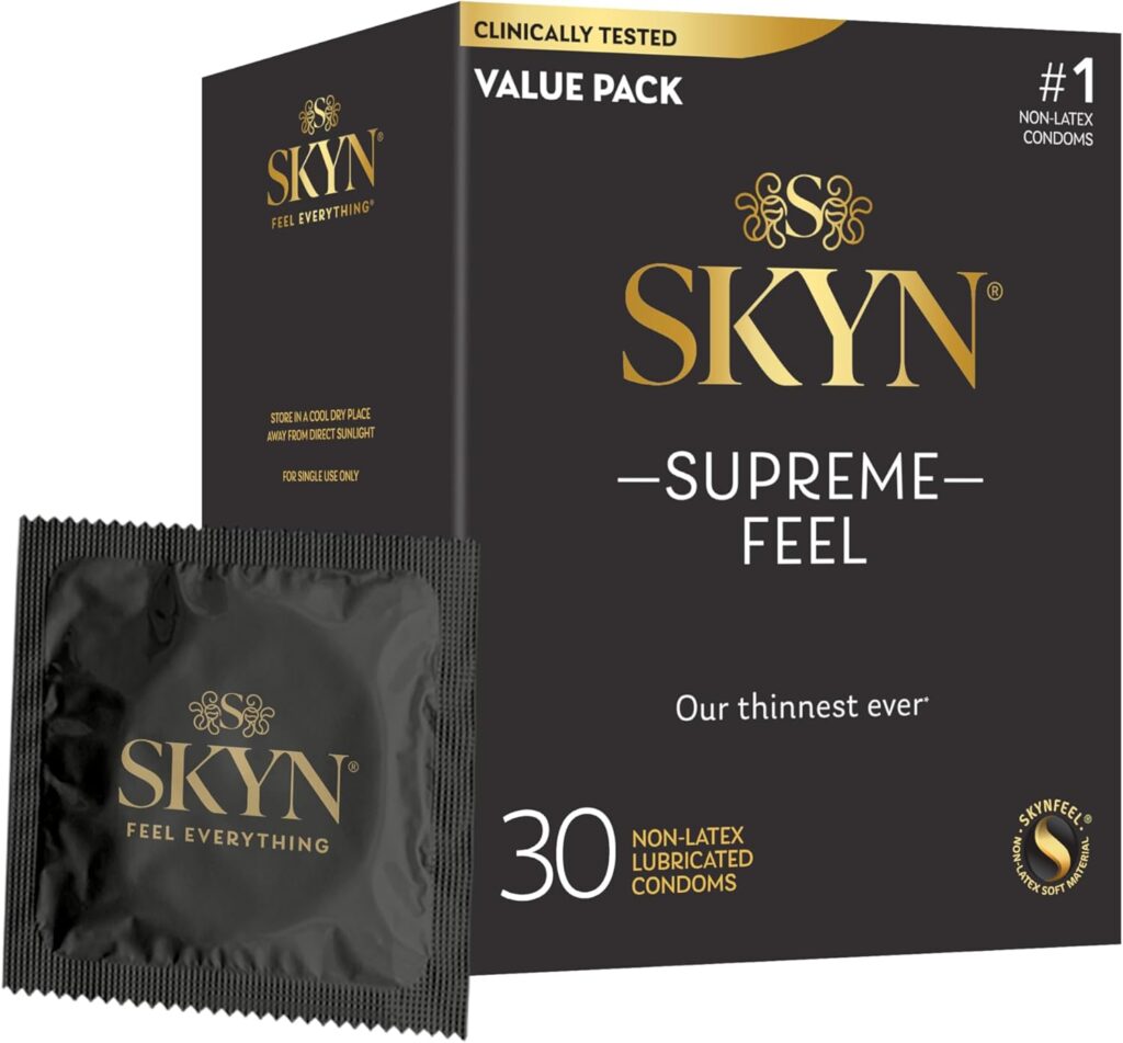 SKYN Supreme Feel Non-Latex Condoms