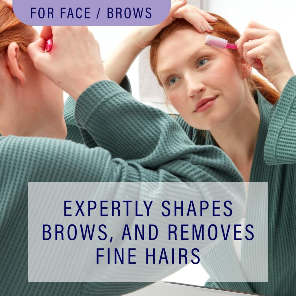 Schick Hydro Silk Touch-Up Dermaplaning Tool with Precision Cover