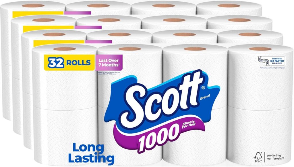 Scott1000 Toilet Paper