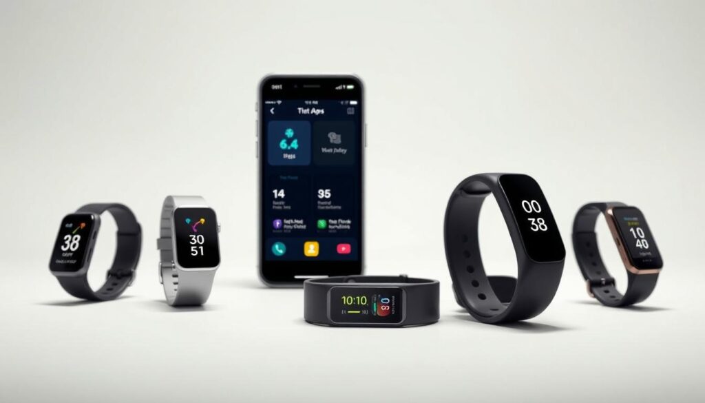 app-enabled activity trackers