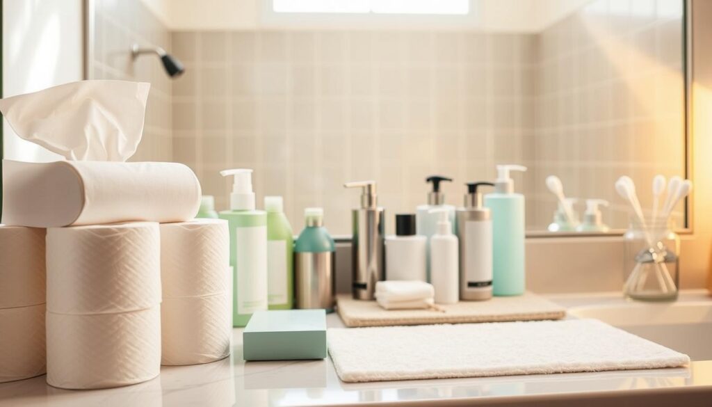 bathroom hygiene products