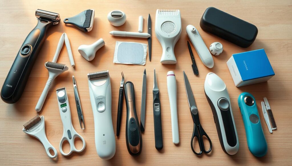 hair removal tools