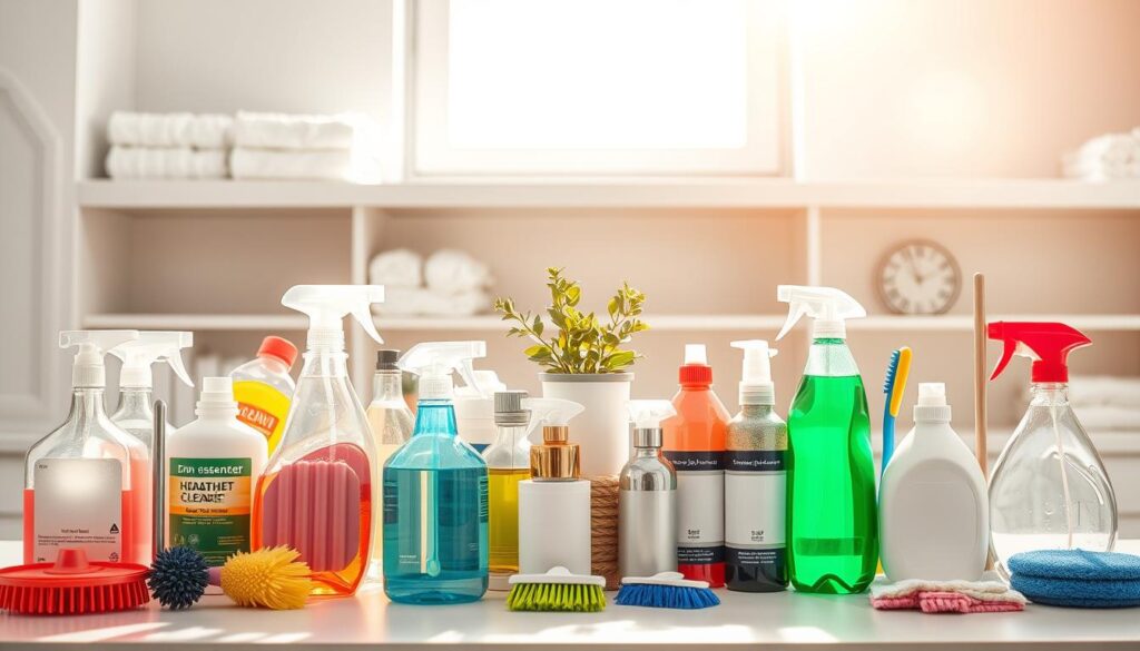 household cleaning products