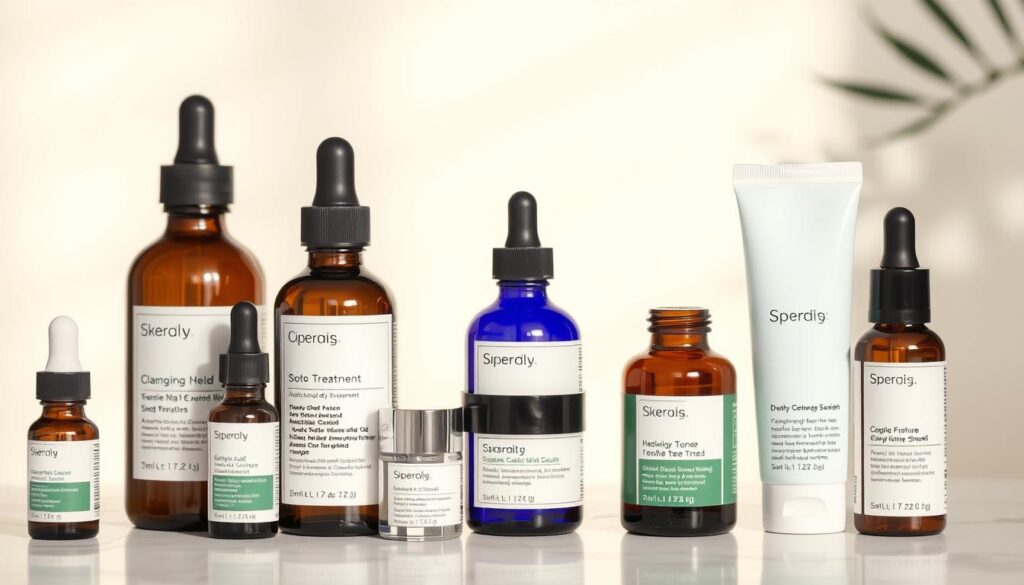 skincare products for acne